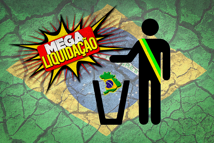 Acuado pela crise, Bolsonaro quer liquidar o Brasil para tentar reeleição