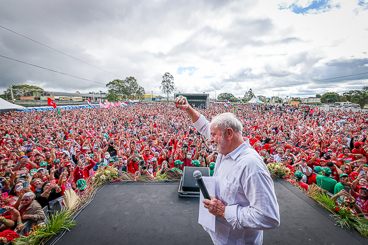 Lula convida para comício em SP no sábado: “Conto com vocês”
