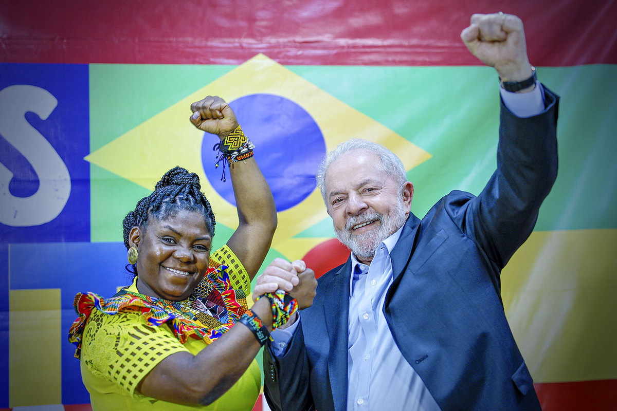 Lula recebe vice-presidenta eleita da Colômbia, Francia Márquez