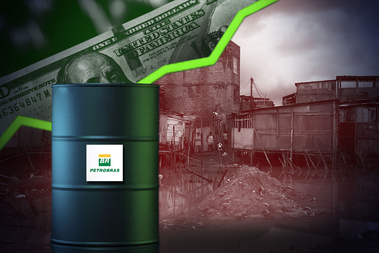 Saque: Gasolina cara para o povo e R$ 136 bilhões para acionistas