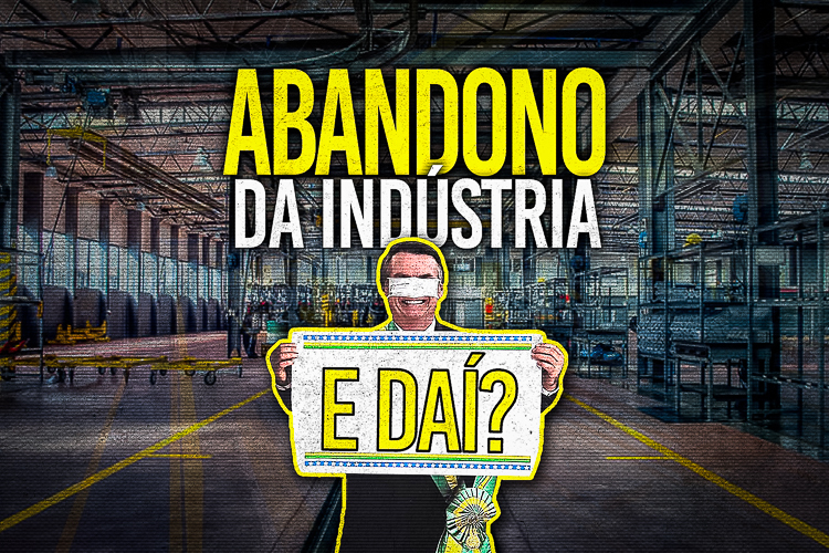 Setor industrial sob Bolsonaro: em 12 meses, tombo de 2,8%