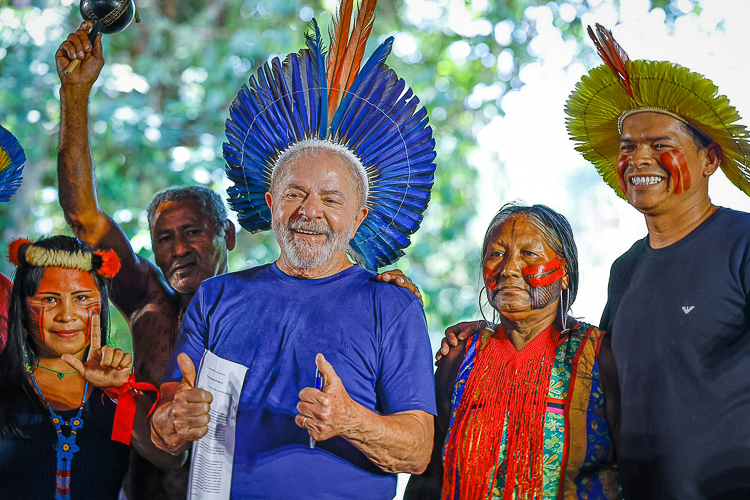 Lula aos povos da floresta: “A boiada não vai mais passar”