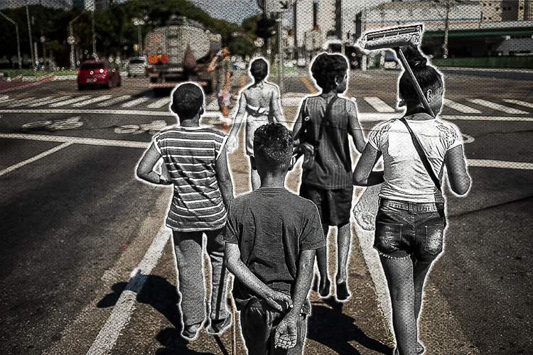 Novo estudo desmente Bolsonaro: pobreza infantil bateu recordes em 2021