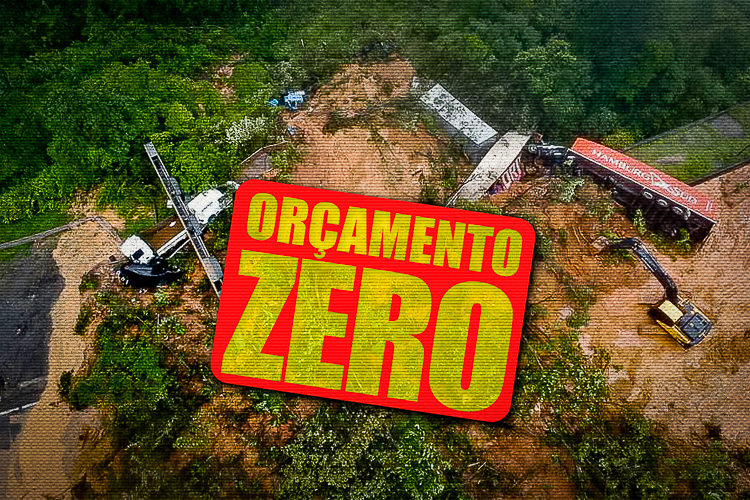 Bolsonaro cortou 95% do orçamento para enfrentar desastres naturais