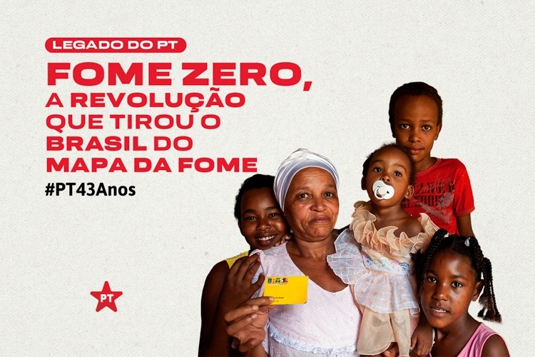 PT 43 anos: Fome Zero, a revolução que tirou o Brasil do Mapa da Fome