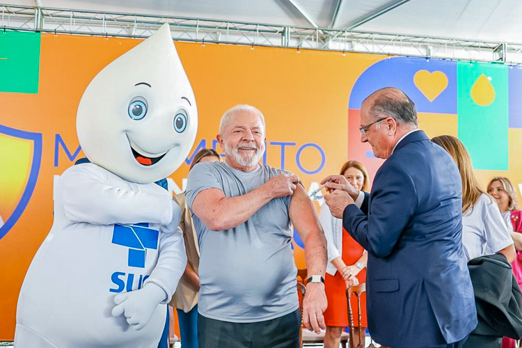 Zé Gotinha está de volta: Presidente Lula lança Movimento Nacional pela Vacinação