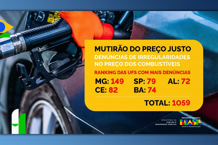 Governo Lula cria canal de denúncia e mutirão do preço justo do combustível