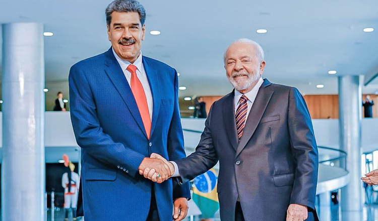 Reunião entre Lula e Maduro marca retomada das relações entre Brasil e Venezuela