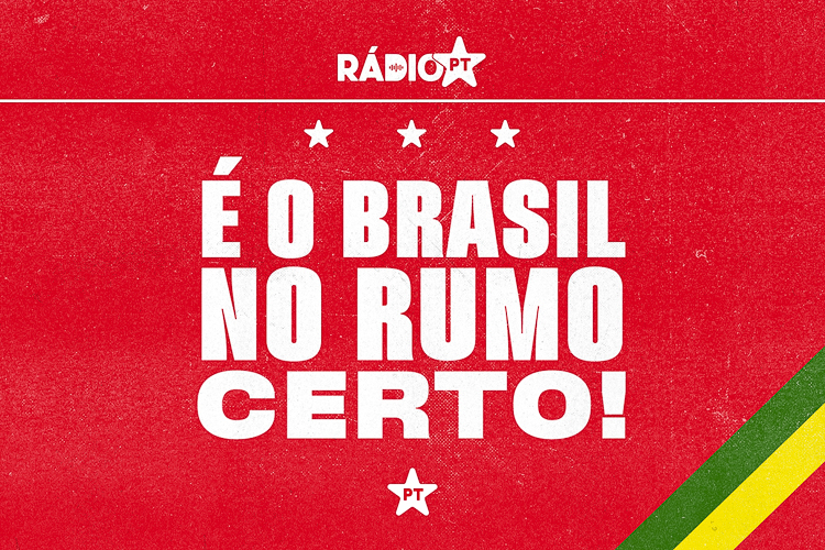 Brasil no Rumo Certo: Rádio PT divulga spots com principais ações do governo Lula