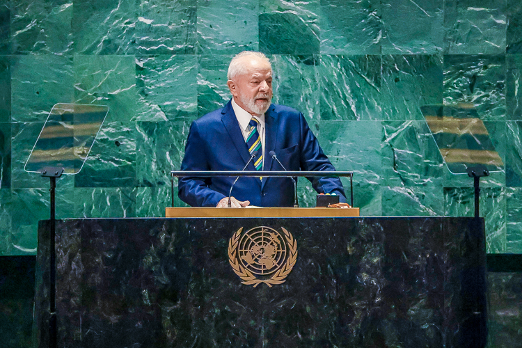 Em discurso na ONU, Lula conclama o mundo a combater a desigualdade