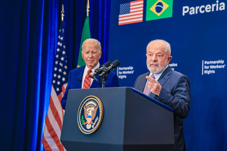 Brasil e EUA consolidam pacto histórico em defesa do trabalho digno no mundo