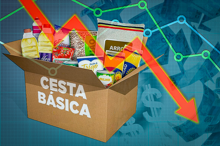 Efeito Lula: desde janeiro, custo da cesta básica caiu em 16 das 17 capitais apuradas pelo DIEESE