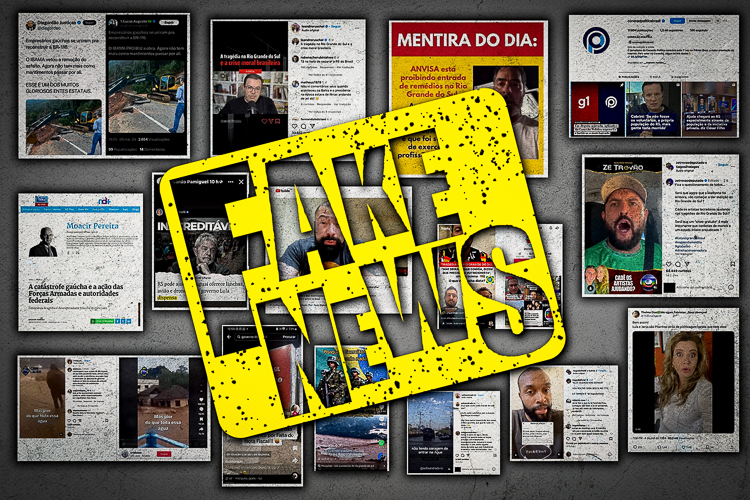 RS: agências de checagem desmentem fake news sobre tragédia