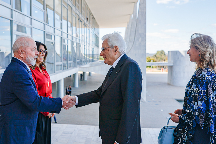 Lula recebe presidente da Itália, e discussão inclui acordo Mercosul-UE e transição ecológica