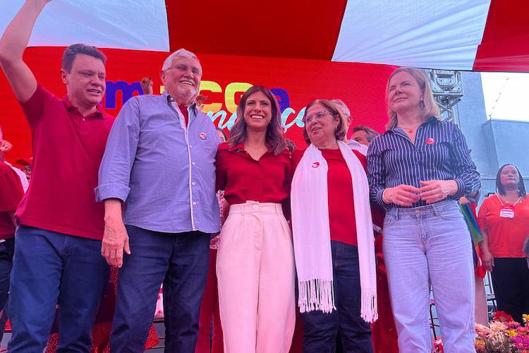 Camila Jara e Zeca do PT dão largada rumo à vitória em Campo Grande (MS)