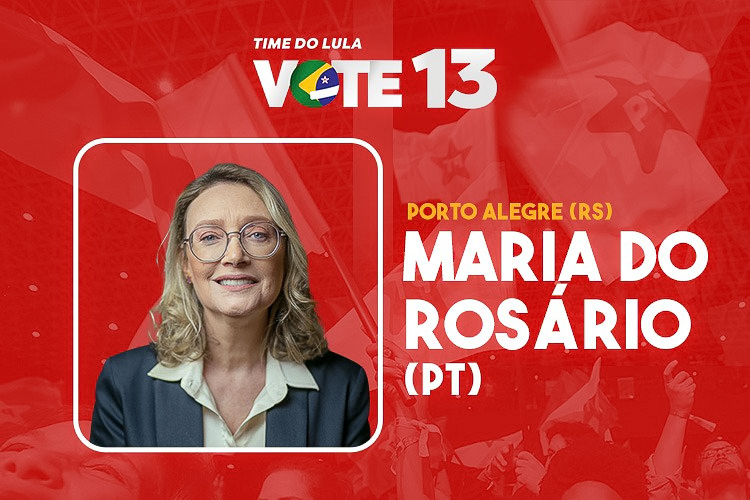 Candidata a prefeita, Maria do Rosário promete trabalhar com Lula na recuperação de Porto Alegre