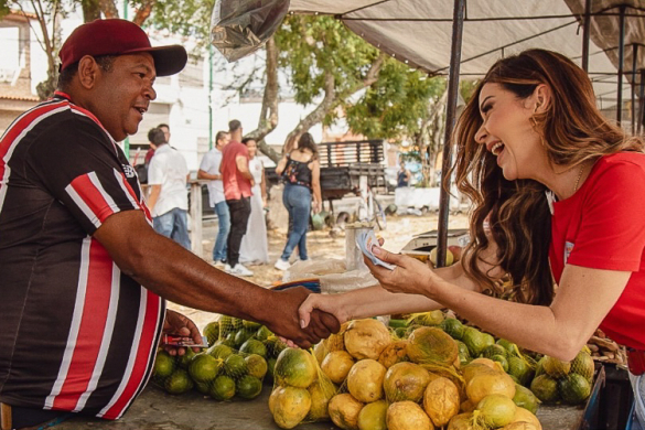 Candisse e Rosângela: programa democrático e inclusivo para Aracaju