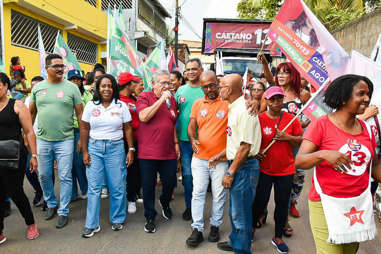 Caetano lidera em Camaçari e pode vencer no 1º turno