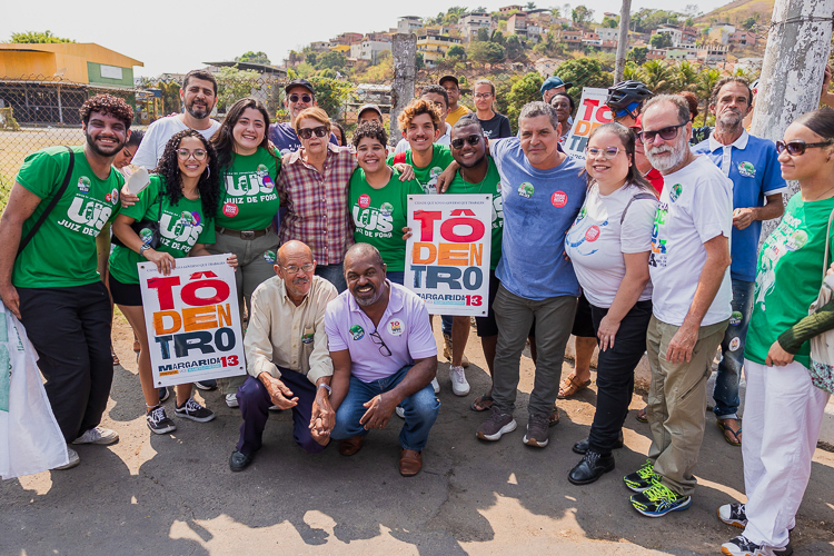 Em Juiz de Fora, campanha de Margarida Salomão continua florescendo