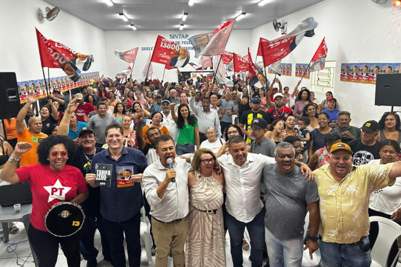 Em Mogi das Cruzes, Jilmar Tatto exalta força das candidaturas do PT