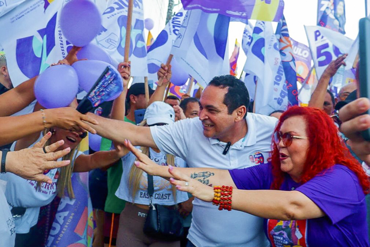 Macapá: Paulo e Ivanéia apostam na mobilização de rua para chegar ao 2º turno