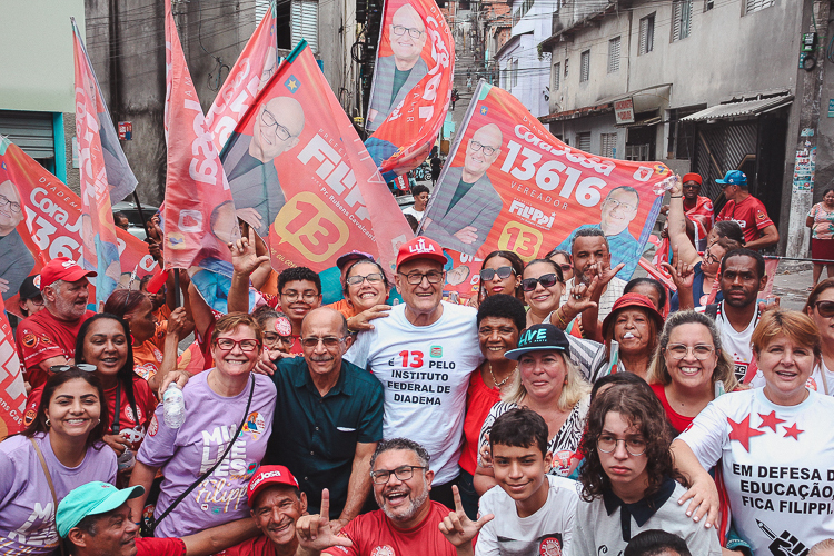 Filippi Júnior busca reeleição para seguir melhorando a vida do povo em Diadema