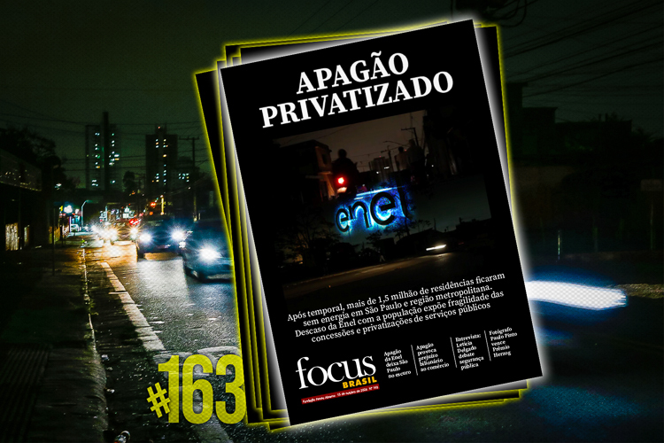 Focus Brasil #163 destaca “São Paulo no escuro: a fatura da privatização”