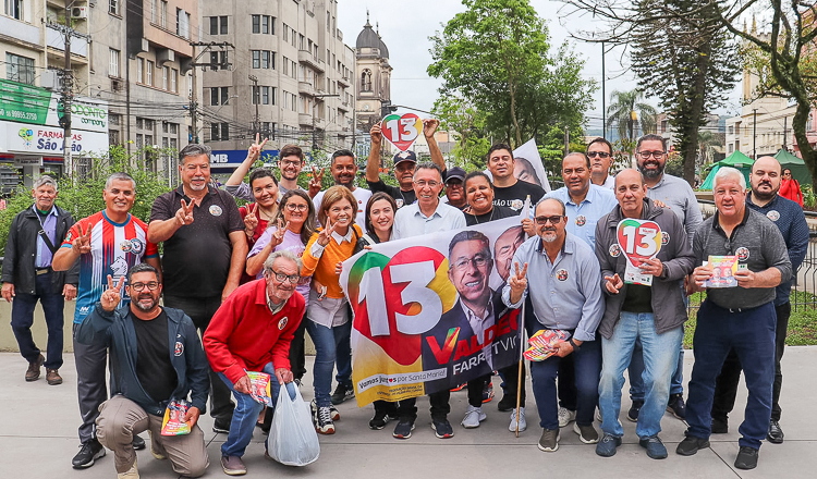 Em Santa Maria, Valdeci aposta na mobilização da juventude para voltar à prefeitura