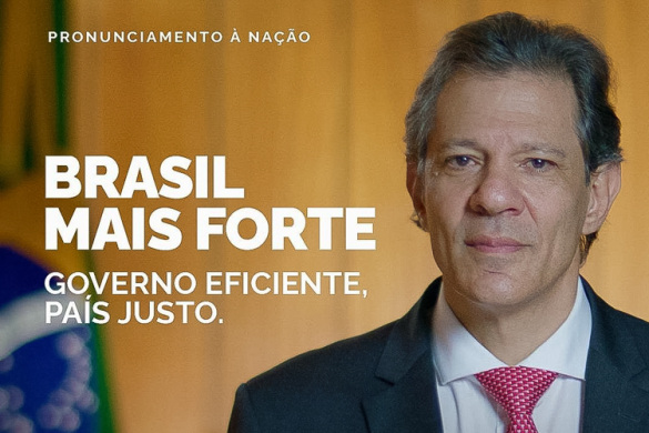 Ministro da Fazenda, Fernando Haddad fará pronunciamento à nação às 20h30 desta quarta (27)