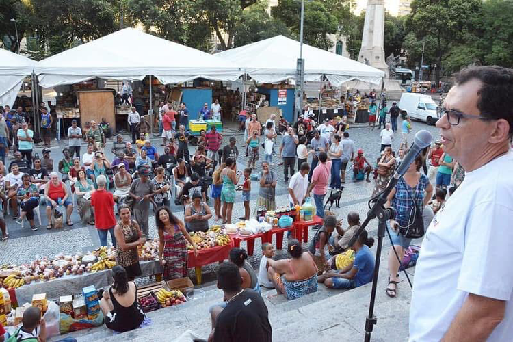 Reimont celebra Natal com população em situação de rua no Rio de Janeiro