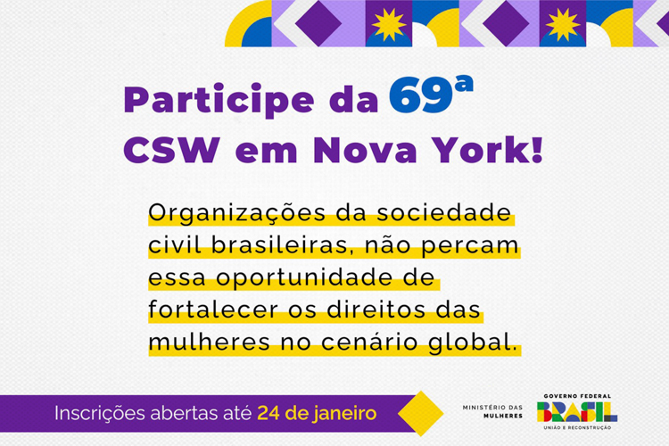 Sociedade Civil pode participar de debates da ONU sobre gênero