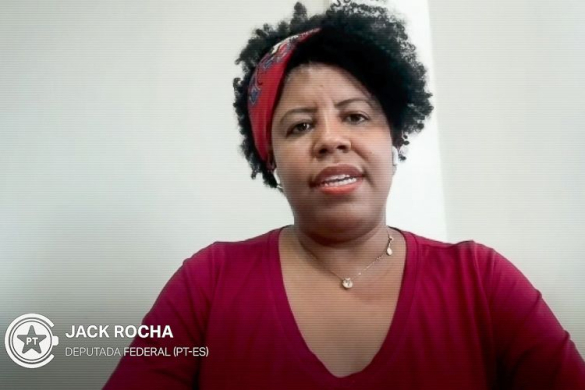 Jack Rocha: “ O PT sempre foi o partido da inovação e que inspira as mulheres”