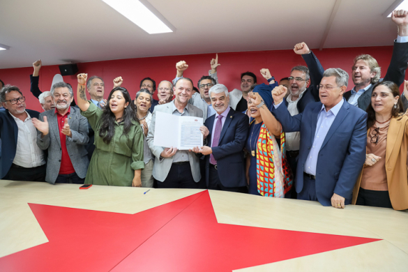 PED 2025: Edinho Silva registra candidatura à presidência do PT e lança site de campanha