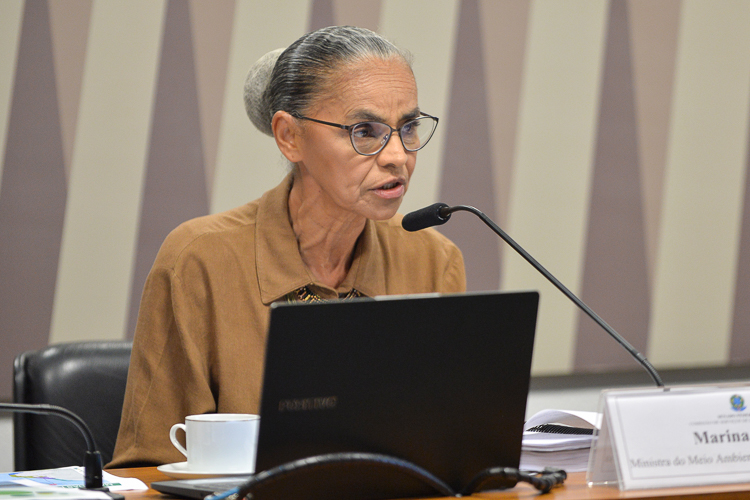 No Senado, Ministra Marina Silva é vítima de violência de política de gênero