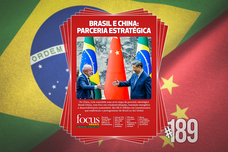 Focus Brasil destaca parceria estratégica em nova fase das relações entre Brasil e China