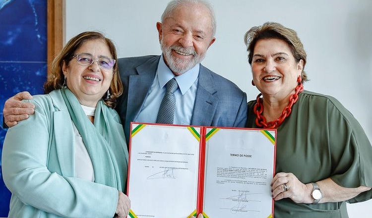 Secretaria Nacional de Mulheres dá boas-vindas à ministra Márcia Lopes