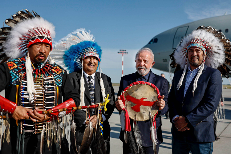Lula chega ao Canadá para participar da Cúpula do G7