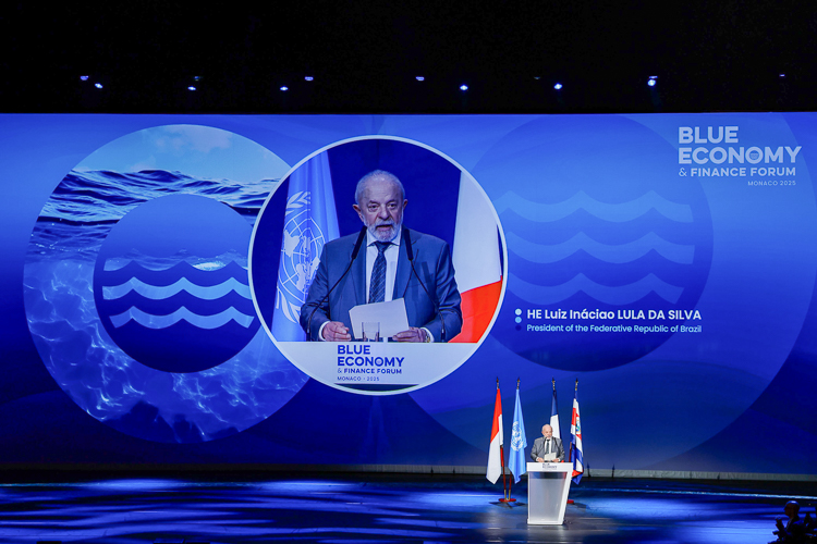 Lula: países ricos priorizam gastos militares em detrimento da preservação dos oceanos