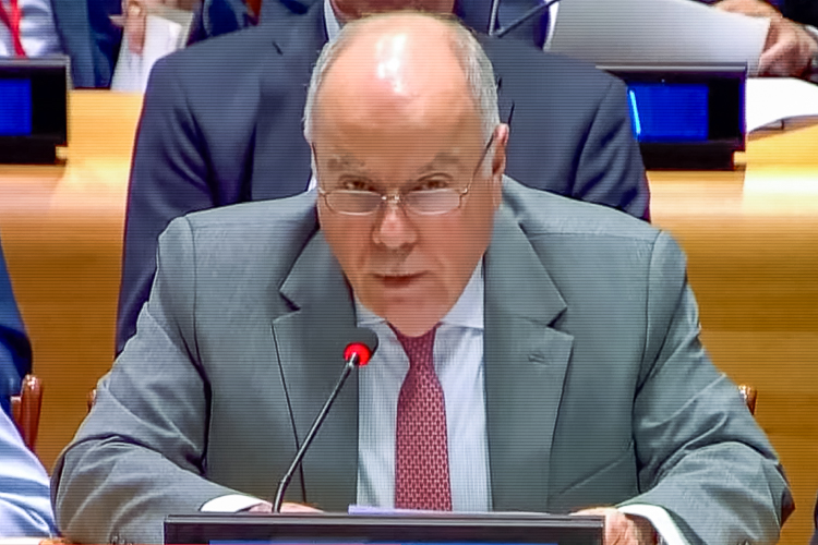 Na ONU, Mauro Vieira condena genocídio em Gaza e defende Estado Palestino