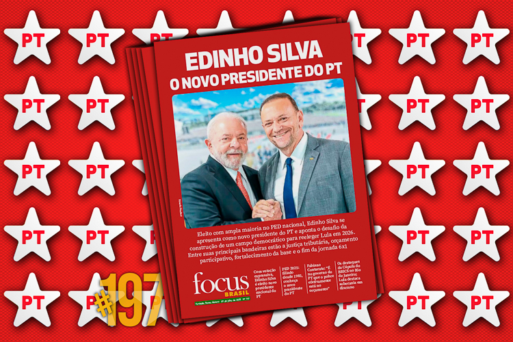Focus Brasil destaca eleição de Edinho com essência na justiça tributária e reeleição de Lula