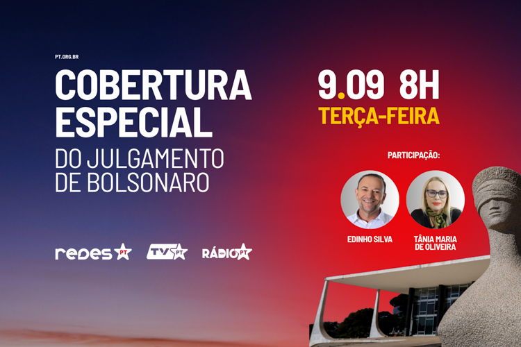 Acompanhe o julgamento de Bolsonaro ao vivo, nesta terça (9)