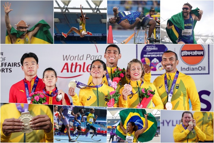 Com 100% de Bolsa Atleta, Brasil é campeão geral do Mundial de Atletismo Paralímpico