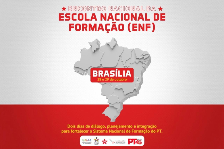 PT realiza Encontro Nacional de Secretários e Secretárias Estaduais de Formação