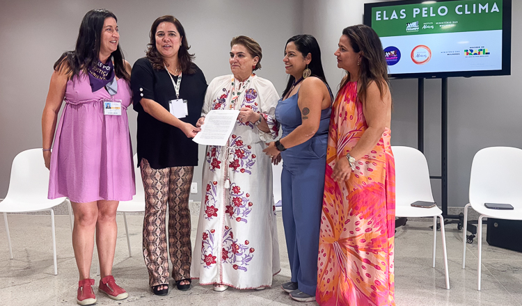 “Não haverá justiça climática sem justiça de gênero”, defende Anne Moura em agenda na COP30