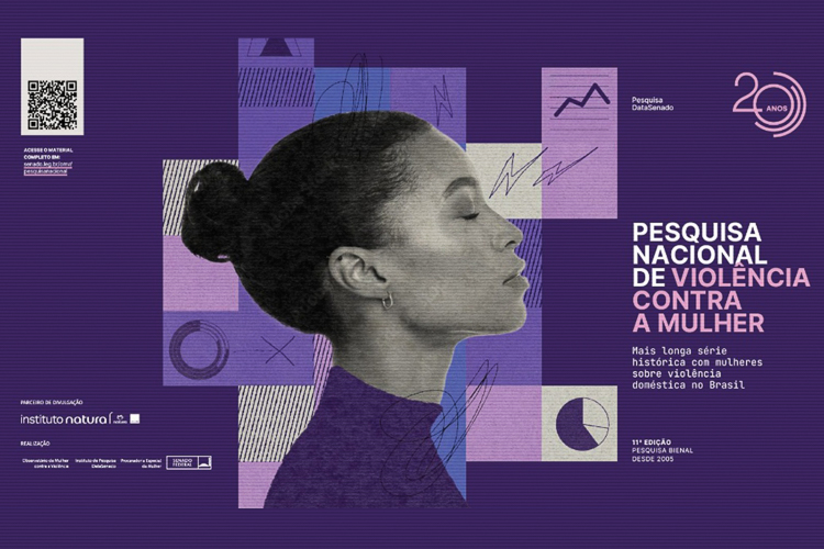 DataSenado: 3,7 milhões de mulheres sofreram violência em um ano