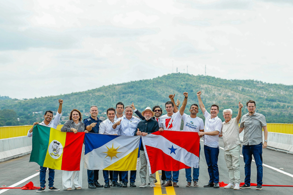 Lula inaugura ponte sobre o Araguaia: Faço isso com muito orgulho