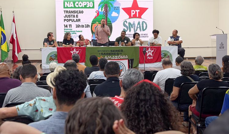 PT discute em Belém “transição justa e popular” para a Amazônia