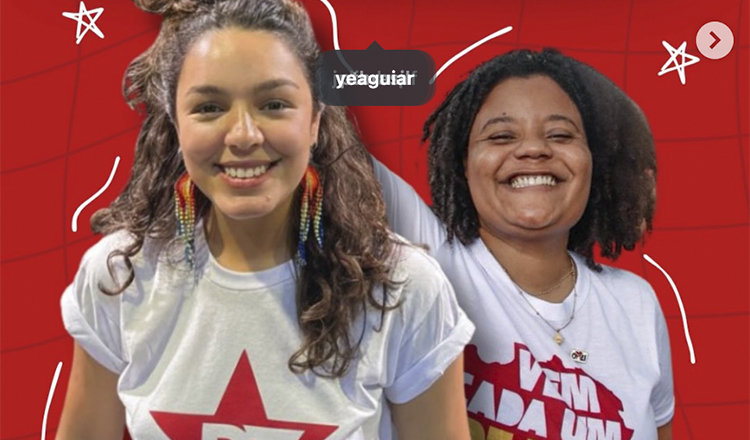 Executiva Nacional aprova gestão compartilhada de Julia e Yeza na JPT