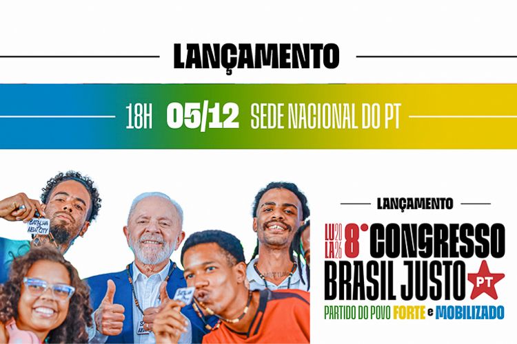 Manifesto: 8º Congresso será marco na ofensiva democrática do PT