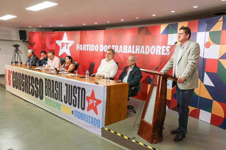 PT lança 8º Congresso focado na reeleição de Lula em 2026